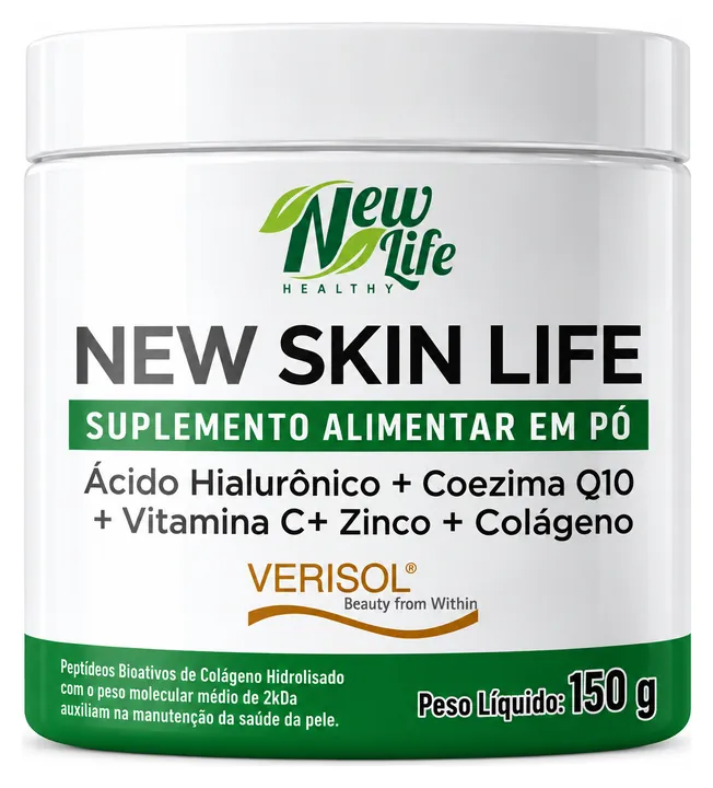 Embalagem do produto New Skin Life da New Life